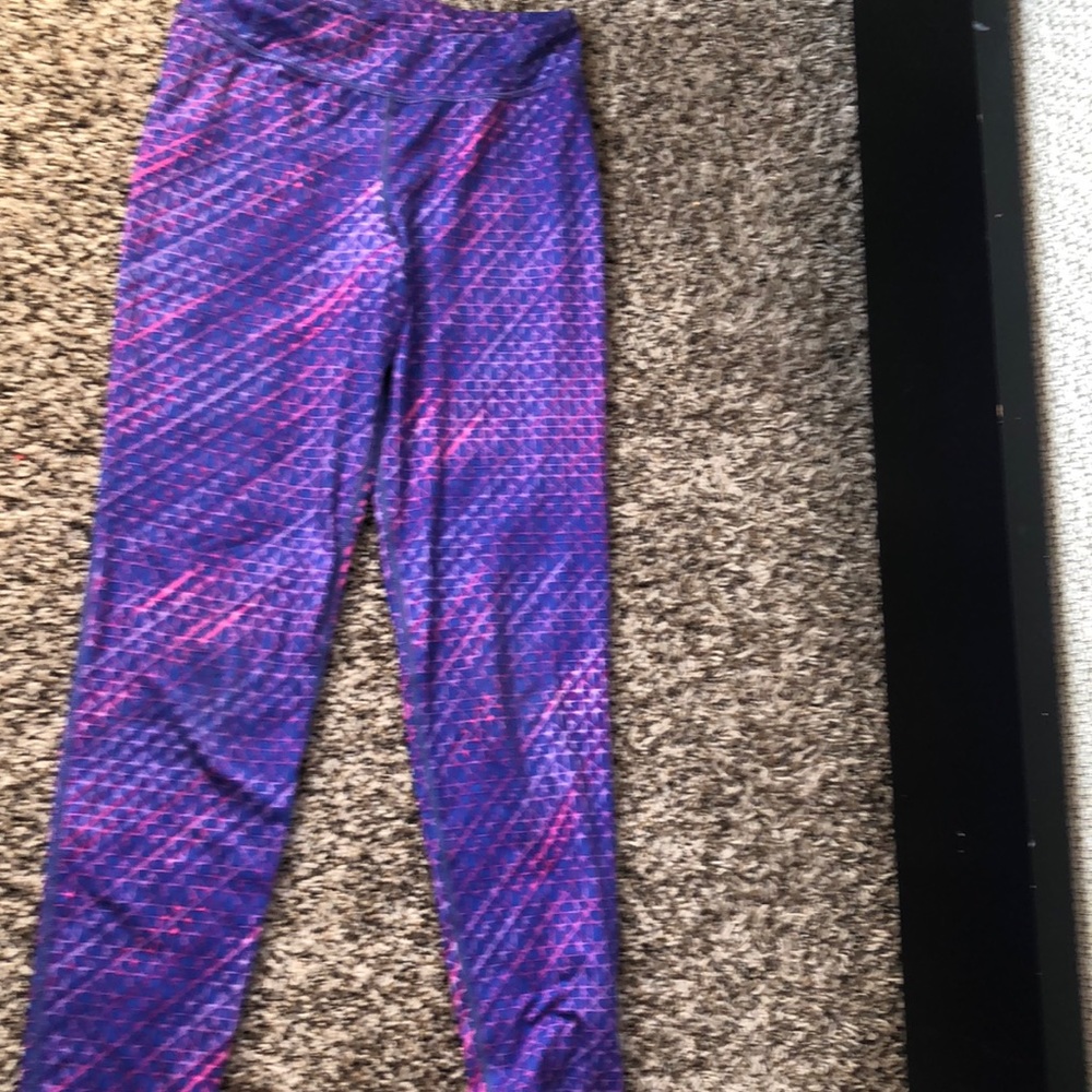 Purple leggings
